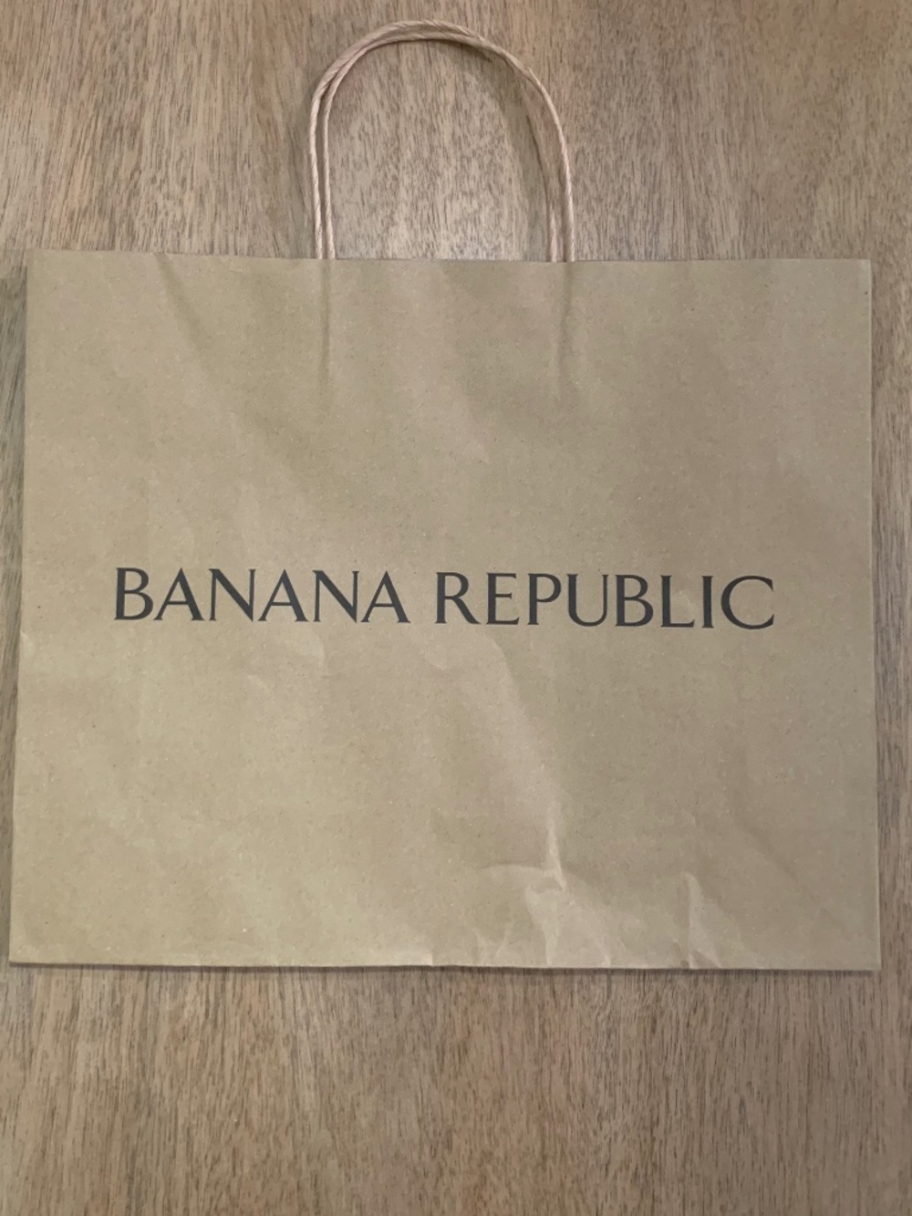 Banana Republic gift bag medium Paper reusable Bag